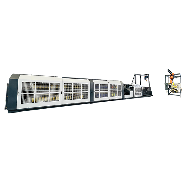 用于生产 30–40mm 重型扭绳的智能 3/4 股制绳机